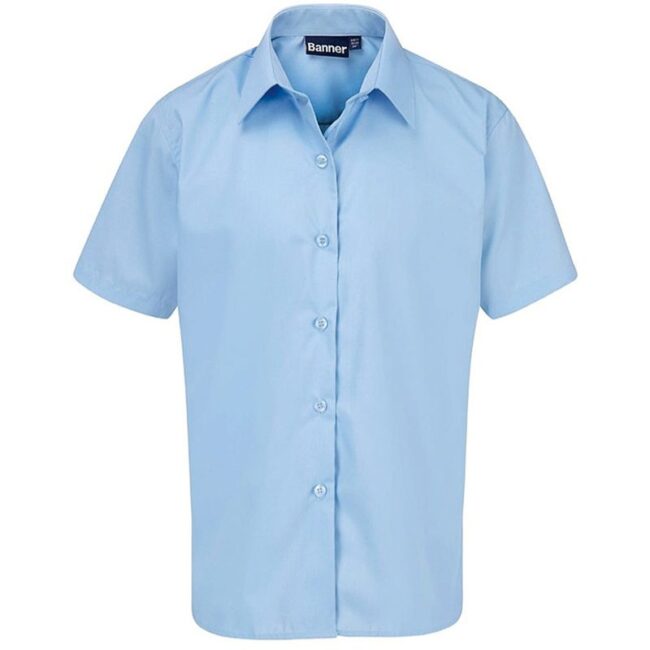 Merstham Park Girls 2pk Short Sleeve Blouse