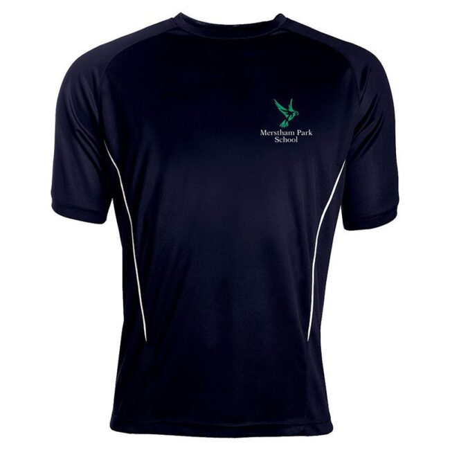 Merstham Park Unisex Short Sleeve P.E. Top - COMPULSORY - Image 3