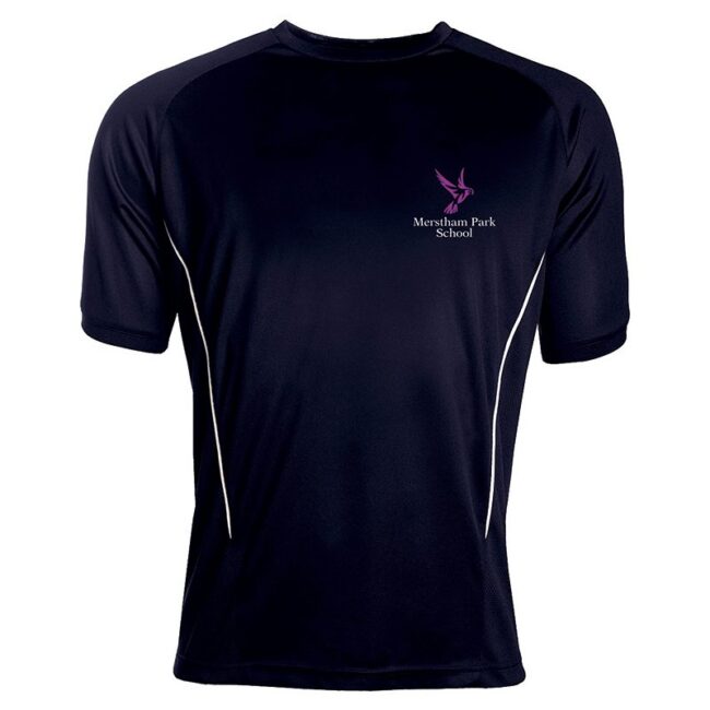 Merstham Park Unisex Short Sleeve P.E. Top - COMPULSORY - Image 5