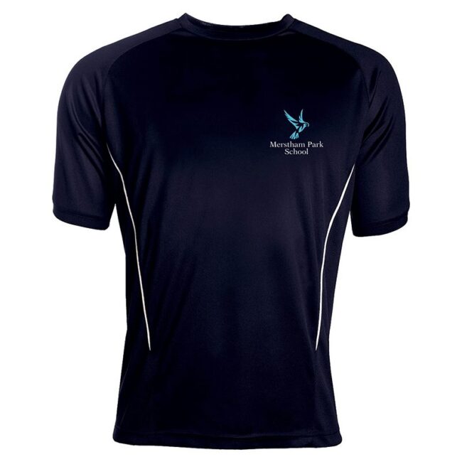 Merstham Park Unisex Short Sleeve P.E. Top - COMPULSORY - Image 6